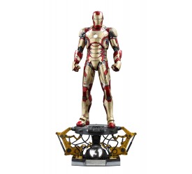 Iron Man 3 QS Series Action Figure 1/4 Iron Man Mark XLII Deluxe Version 51 cm